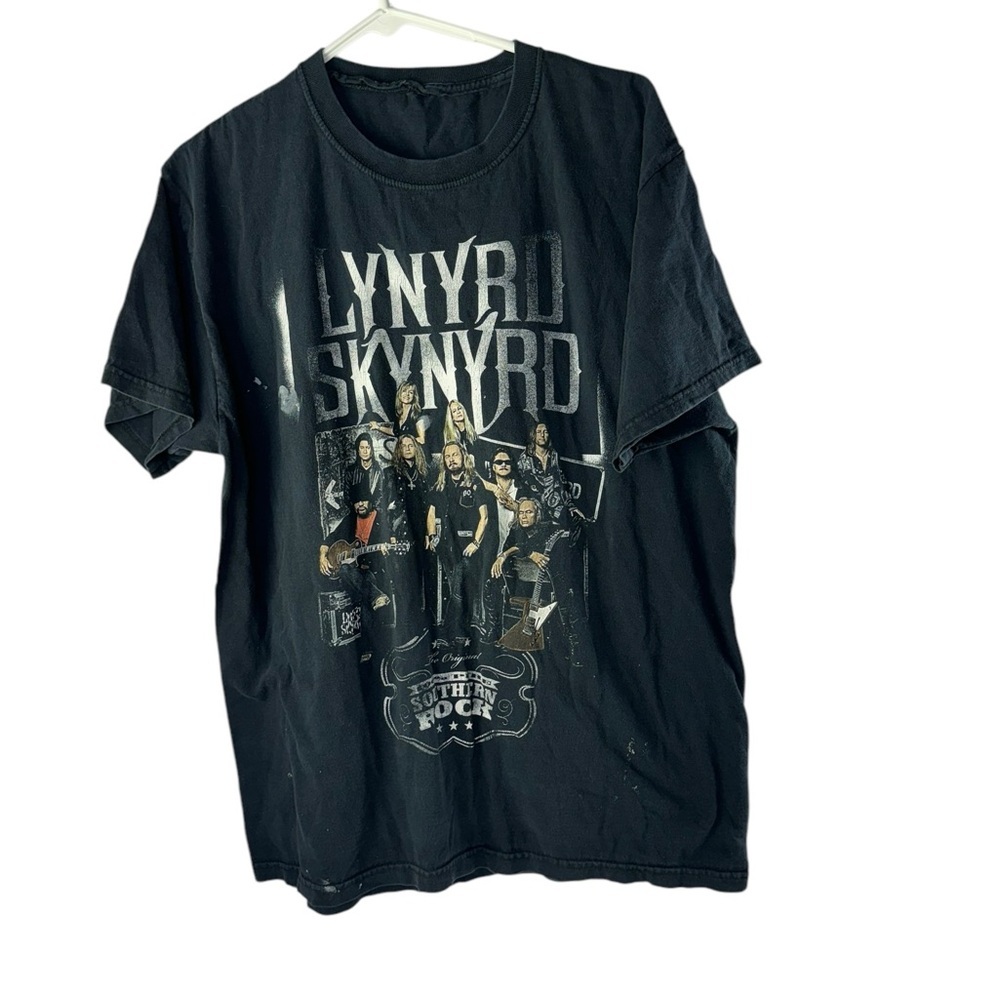 Lynyrd Skynyrd Graphic Tee Graphic Printed Tour T-Shirt Men large 2008
